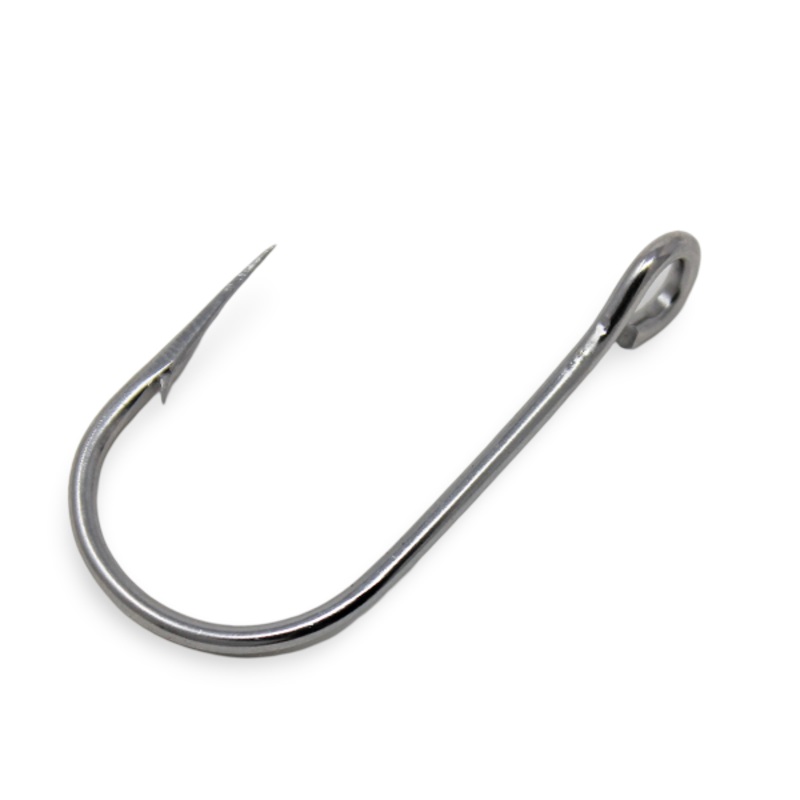 Mustad Stainless Steel Open Eye Siwash Hooks