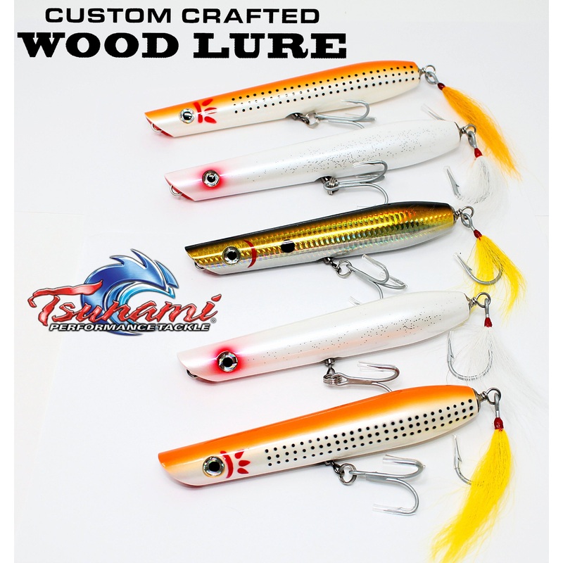 Tsunami Custom Crafted Wood Pencil Popper