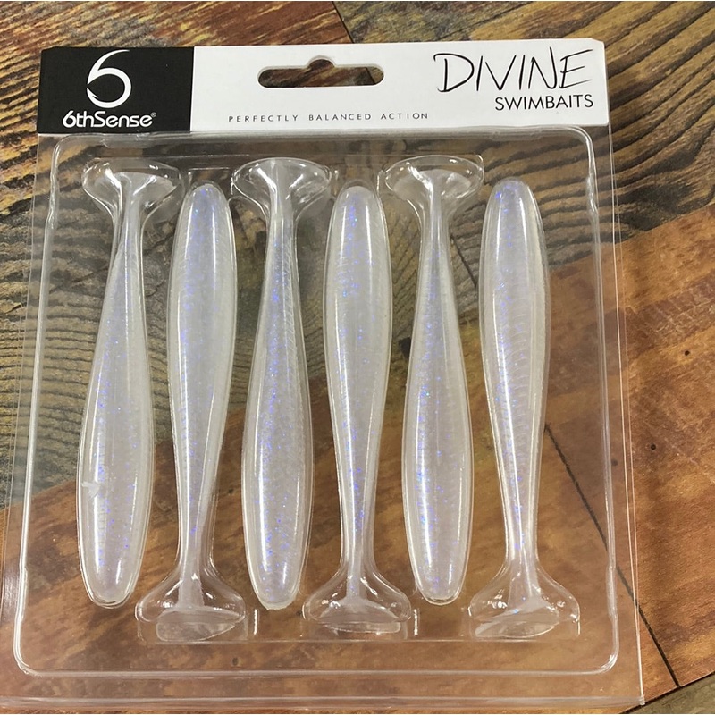 6th Sense Divine Swimbaits 4.4" Ghost Ice Minnow
