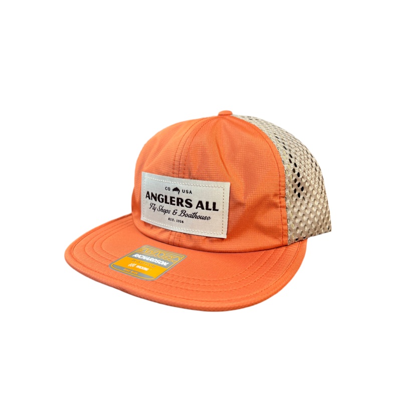 Anglers All Burnt Orange Larsh Mesh Back Hat