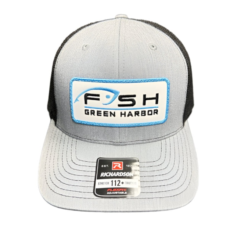 FISH & Tackle - FISH Green Harbor Stretch Trucker Patch Hat