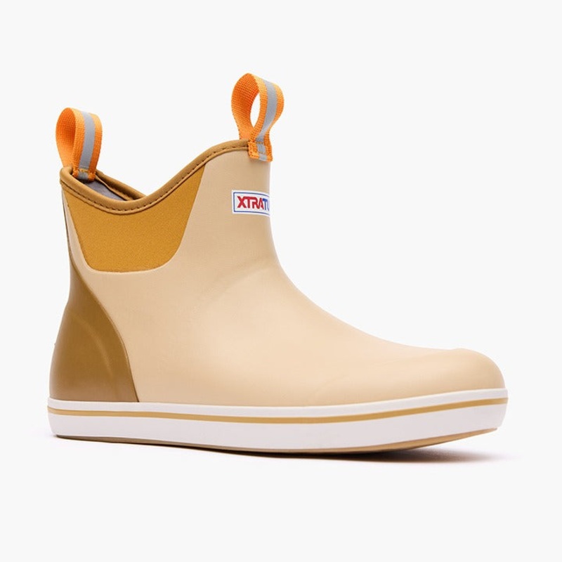 Xtratuf Men's 6" Ankle Deck Boots Tan