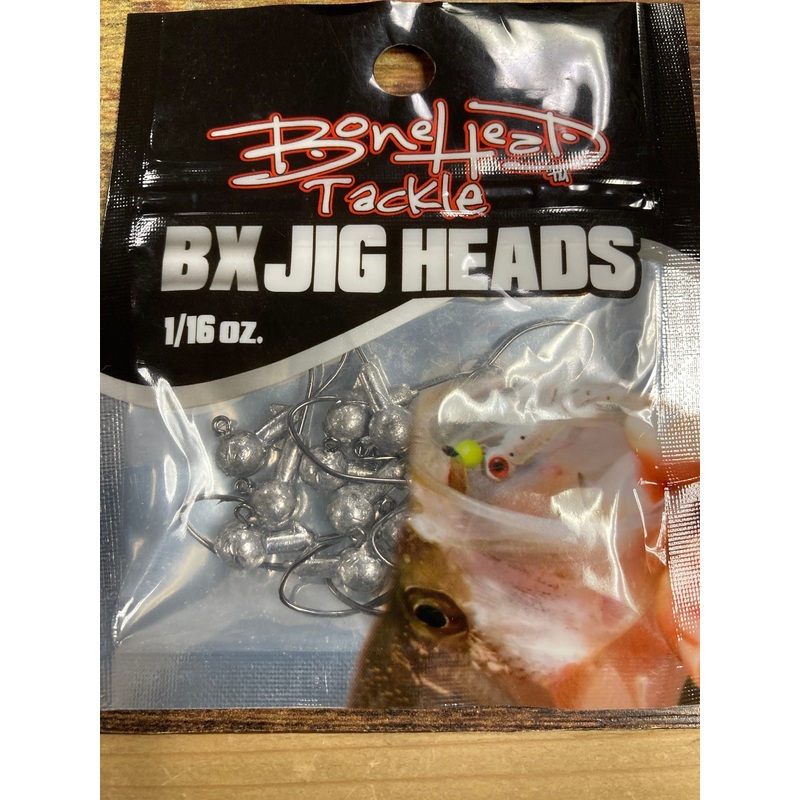 Bone Head BX Jig Heads 1/16 oz. Lead