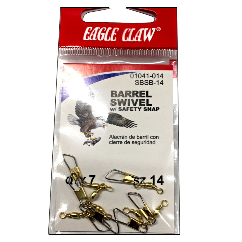 Eagle Claw Brass Snap Swivel