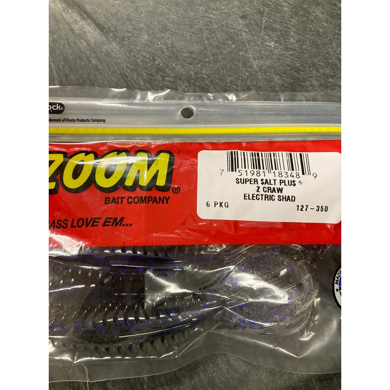 Zoom Z Craw - Electric Shad